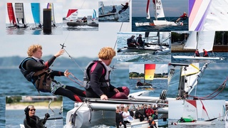 21 Katamarane am Start